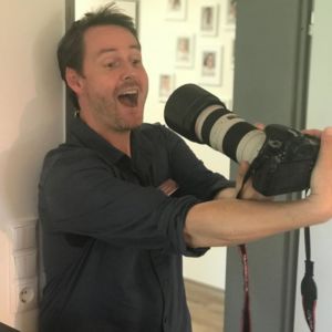 Björn mit Kamera